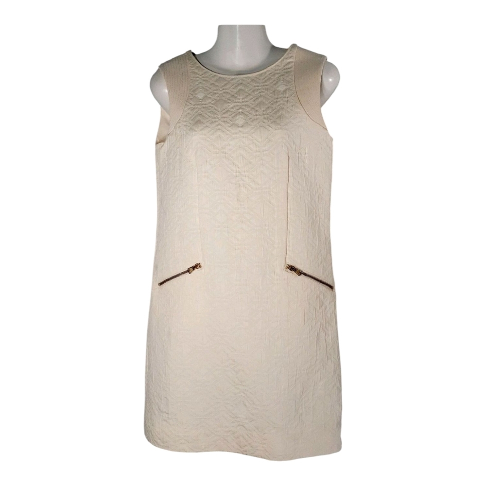 J.Crew Dress Cream Jacquard Mini Size XS